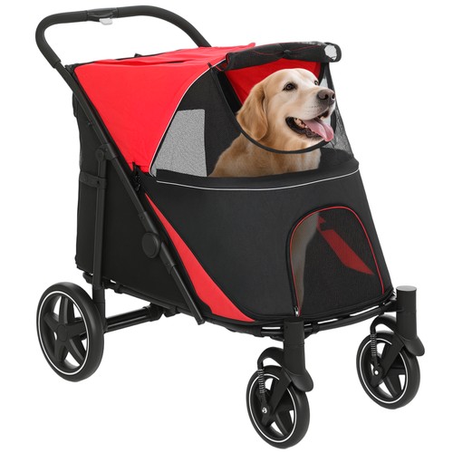 Pawhut passeggino per cani - pawhut,