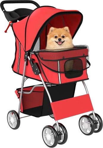 Pawhut passeggino per cani - per,