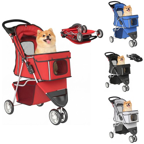 Pawhut passeggino per cani - passeggino,