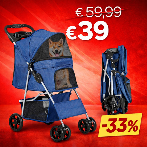 Passeggino per cani - per,