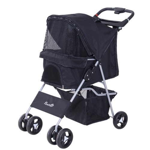 Pawhut passeggino per cani - pawhut,