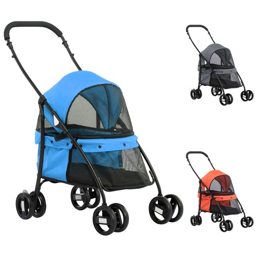 Pawhut passeggino per cani - pawhut,