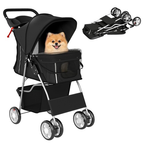 Pawhut passeggino per cani - passeggino,