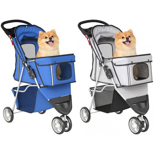 Pawhut passeggino per cani - per,