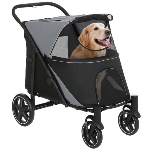 Pawhut passeggino per cani - passeggino,