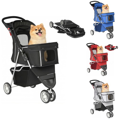 Pawhut passeggino per cani - passeggino,